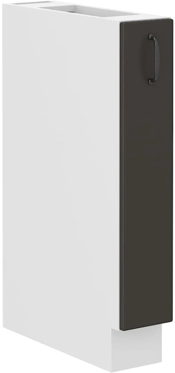 Kuchynská skrinka so zásuvkou STILO 15 D CARGO Graphite/Biela