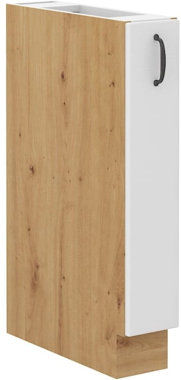 Skrinka do kuchyne so zásuvkou STILO 15 D CARGO Biela/Oak Artisan
