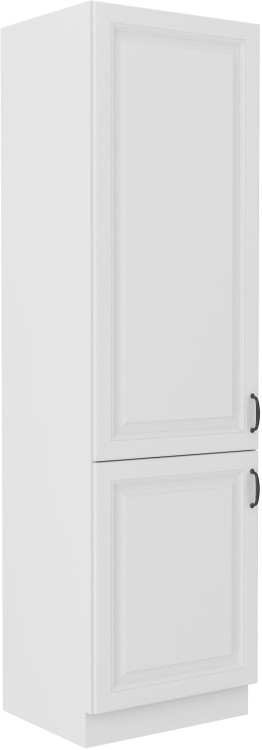 Kuchynská komínová skrinka STILO 60 DK-210 2 F biela/biela