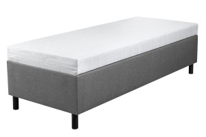 Hotelová posteľ BOX 30 2v1 spojená 180x200 sivá