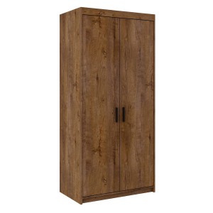 Dvojdverová šatníková skriňa s nadstavcom Elena Dub Lefkas