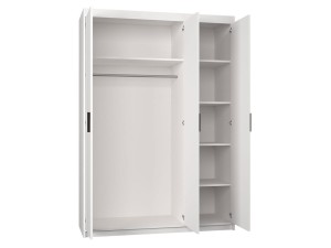 3-dverová šatníková skriňa Elena 3D SO03 s nadstavcom NAEL SO03 dub sonoma