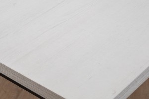 Stôl so 4 stoličkami L001 Grafitová/biela