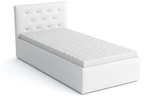 Jednolôžková posteľ s matracom 90x200 Star Biela