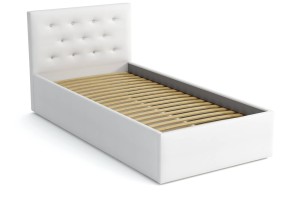 Jednolôžková posteľ s matracom 90x200 Star Biela