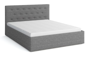 Čalúnená posteľ s matracom 160x200 Star Šedá