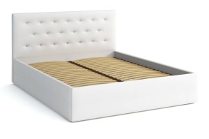Čalúnená posteľ s matracom 180x200 Star Biela