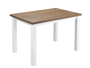 Stôl so 4 stoličkami Z040 Biela/Oak lefkas