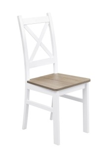 Stôl so 4 stoličkami Z054 Biela/San remo