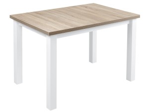 Stôl so 4 stoličkami Z059 Biela/Sonoma Oak