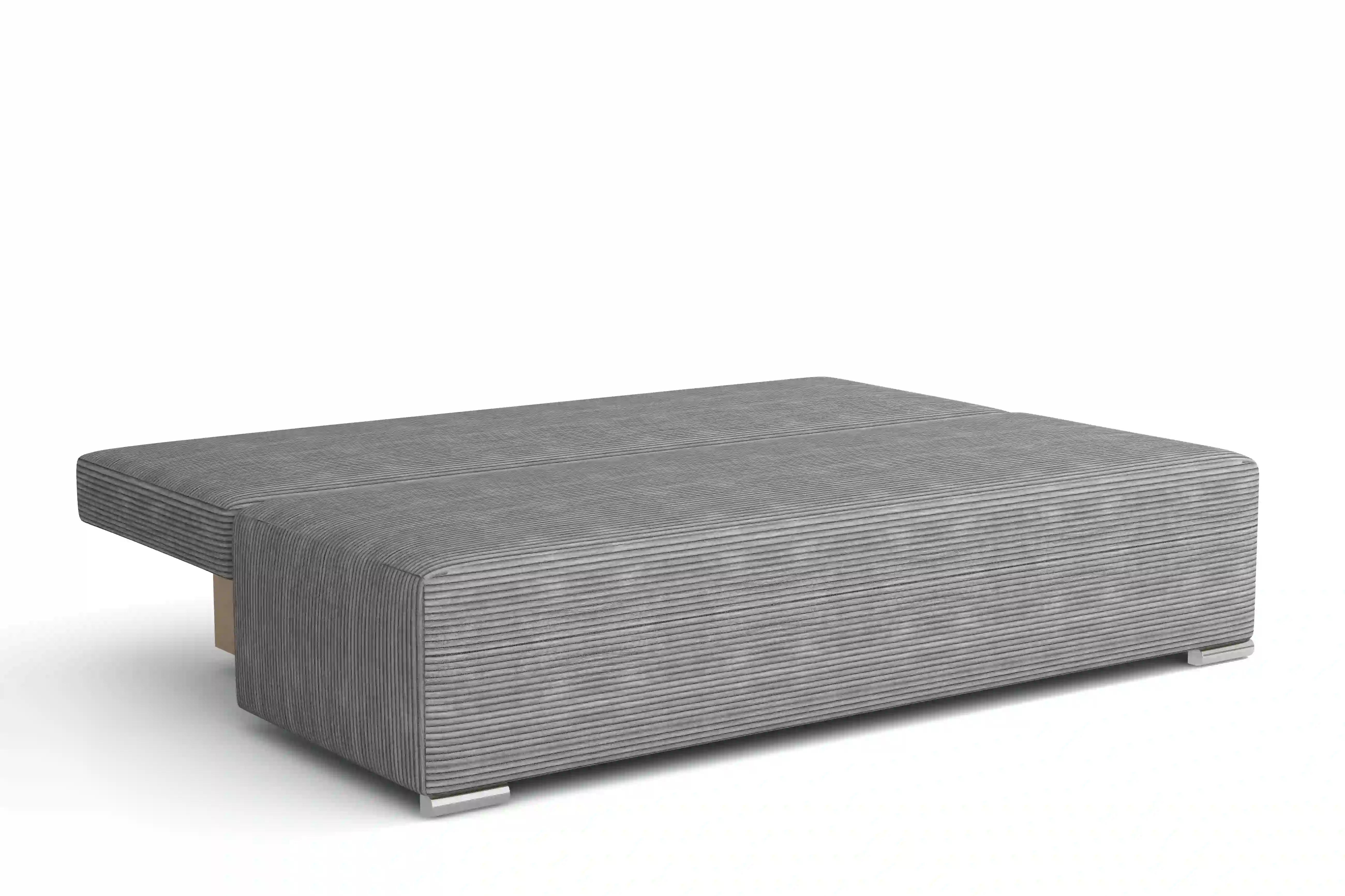 Rozkladacia pohovka Lunera 2 manšestrová zlatá