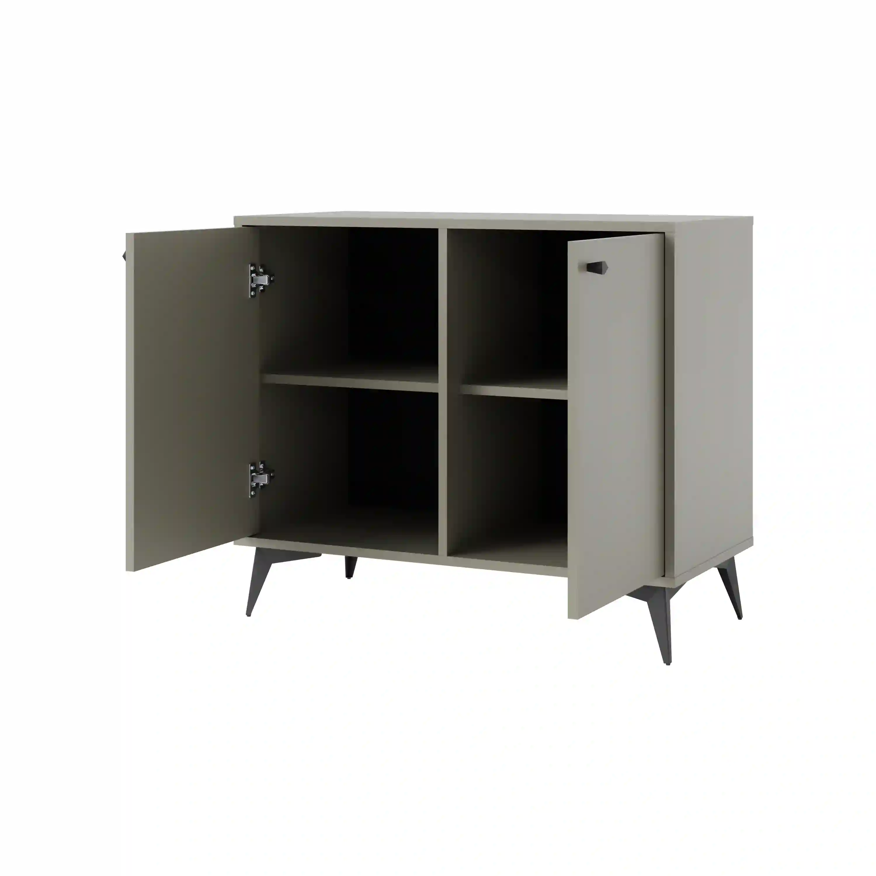 Komoda Sakai 1-2F T812 Eukalyptus Čierna