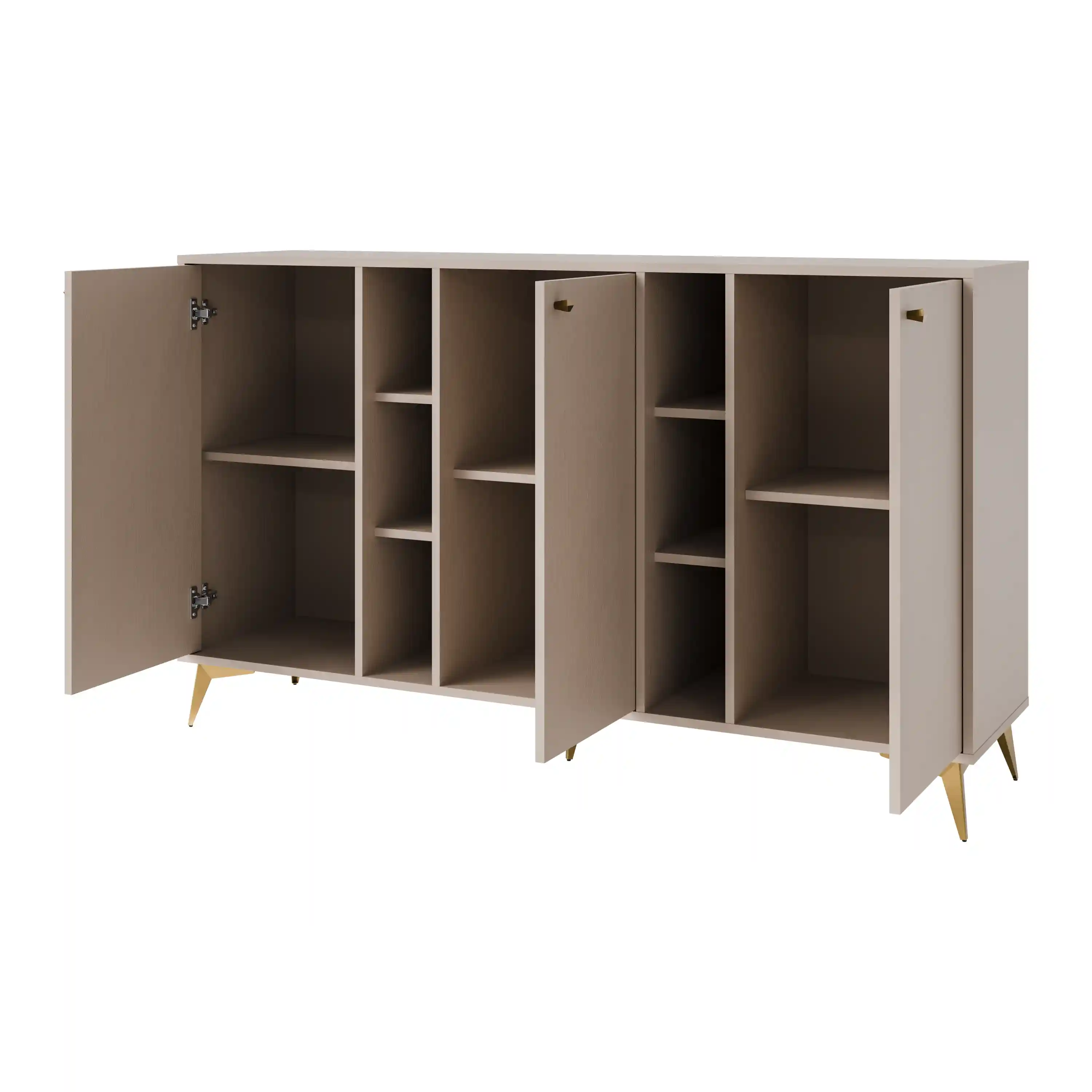 Troj­dverová komoda Sakai 1-3F T823 Béžová