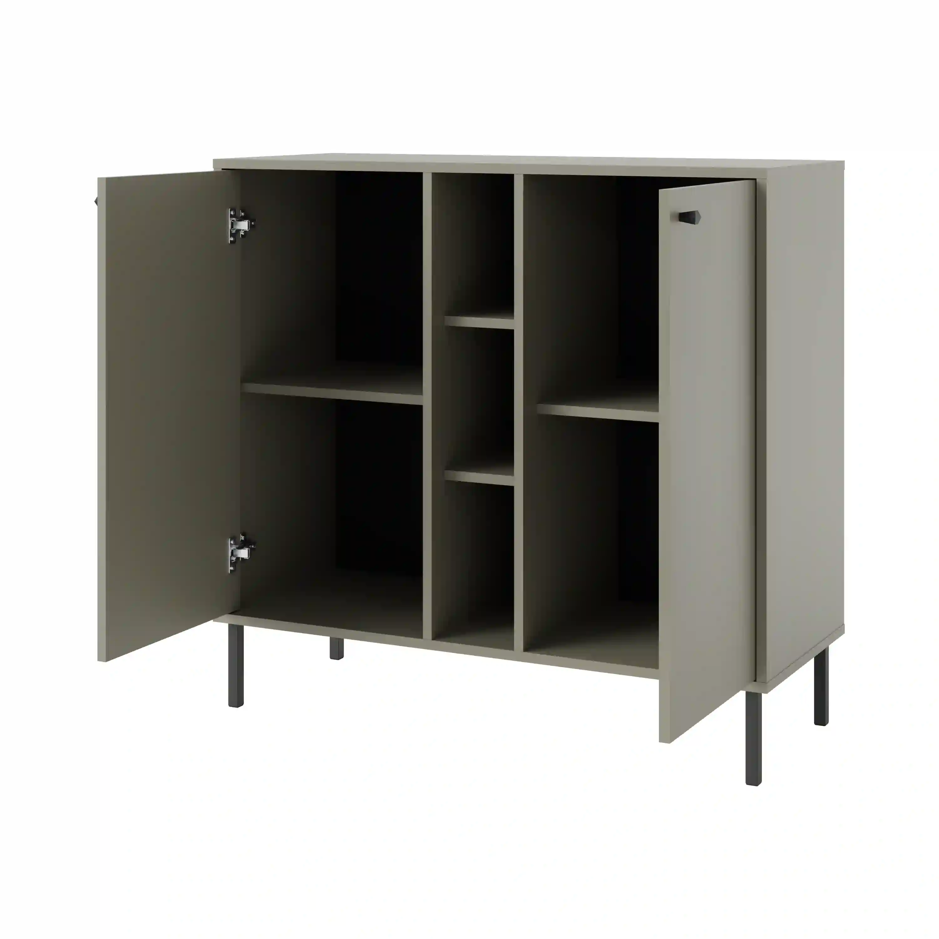 Komoda dwudrzwiowa do salonu Sakai 2F T822 Eukaliptus