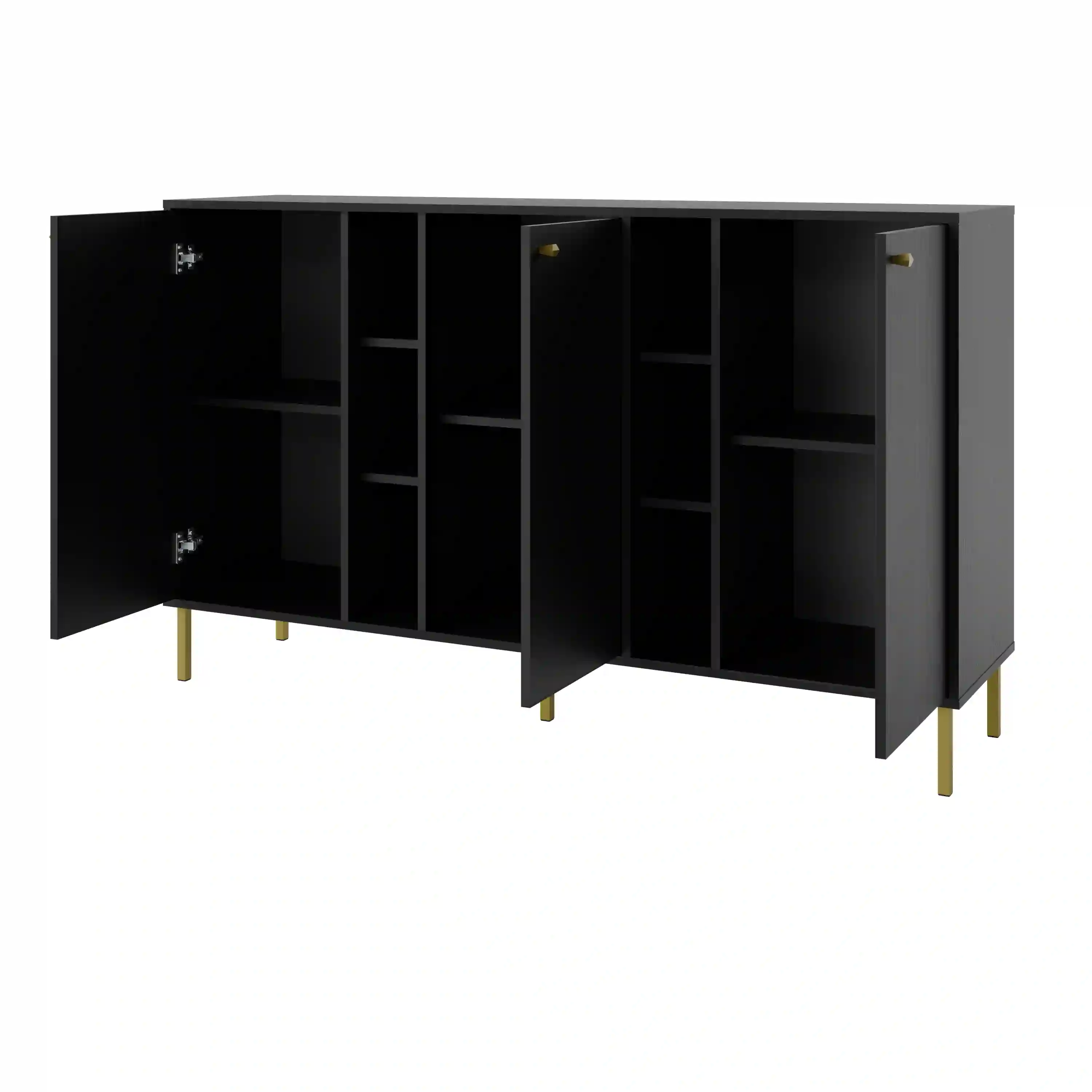 Trodverová komoda Sakai 3F T823 čierna