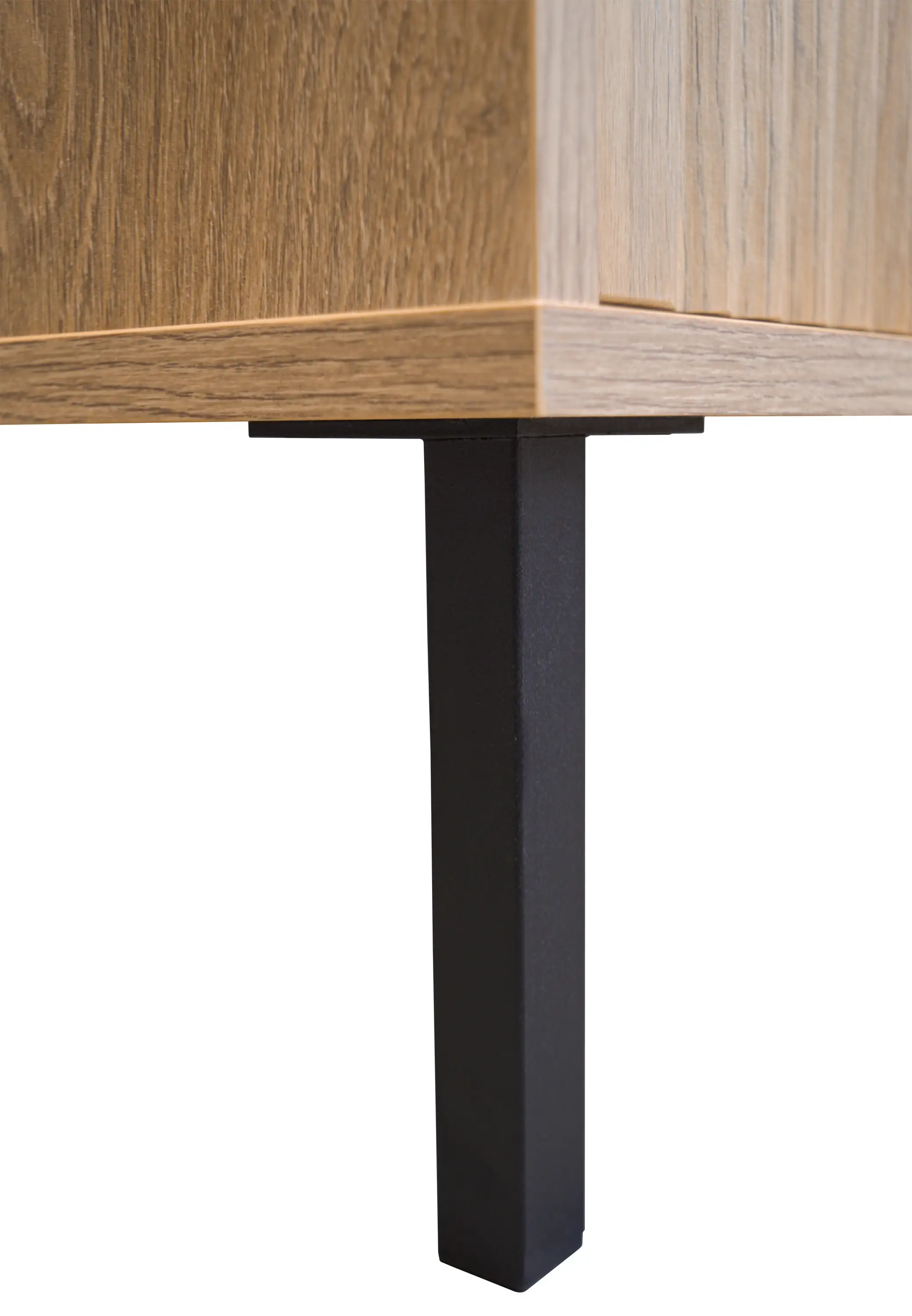 Vitrína s ryhovaným čelom Yukashi 2F T101 dub evoke