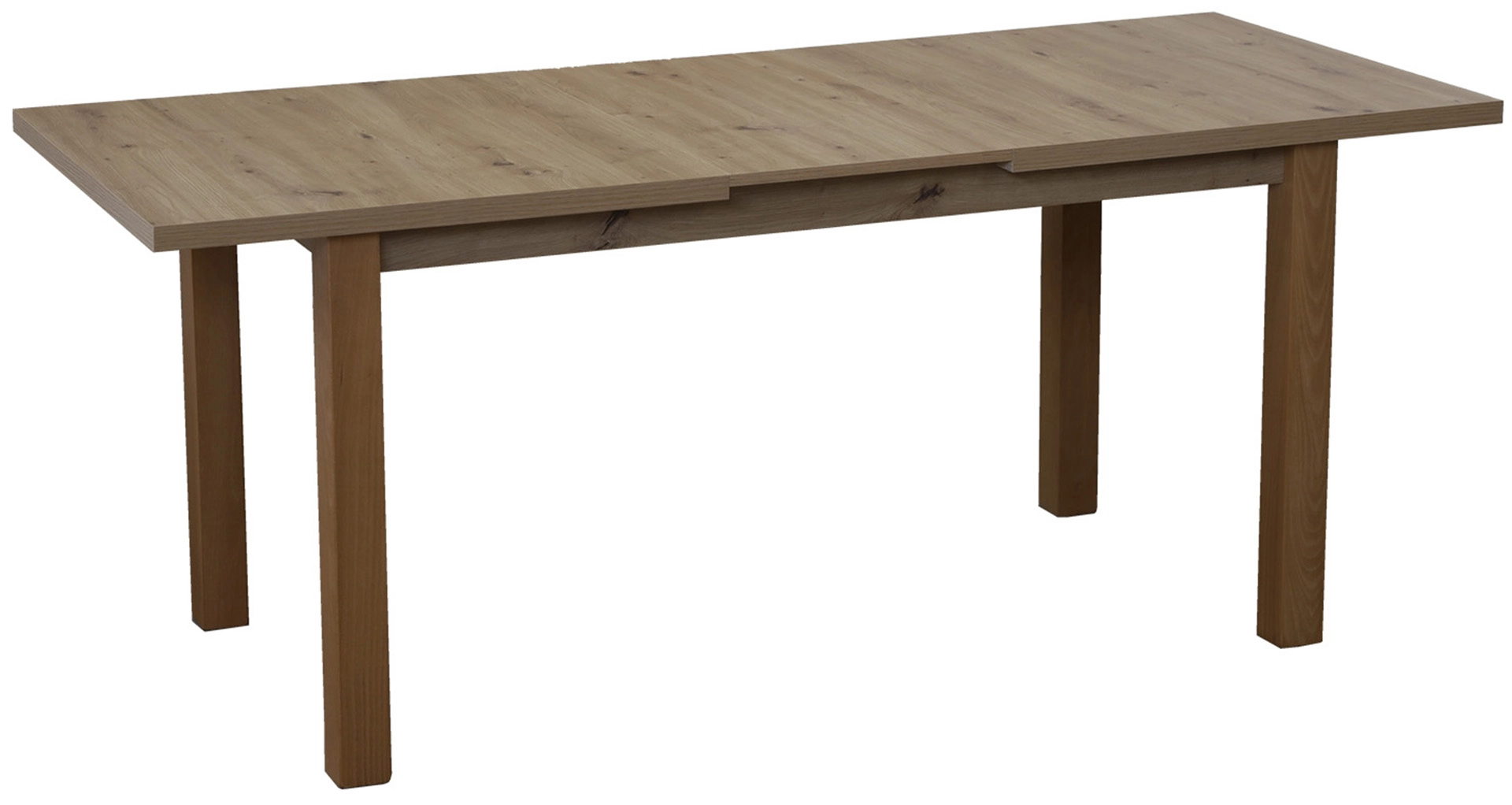 Súprava rozkladacieho stola 150/190x80 so 4 stoličkami M018-4 dub Artisan