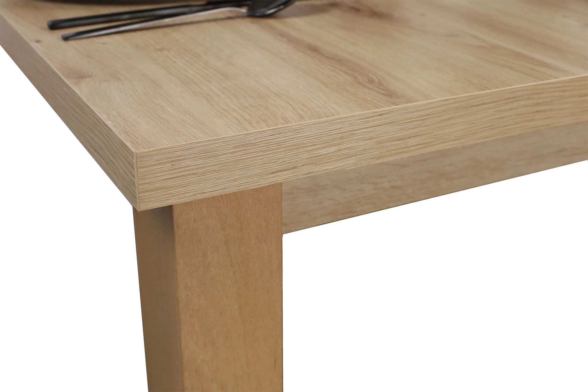 Súprava rozkladacieho stola 150/190x80 so 6 stoličkami M018-6 dub Artisan